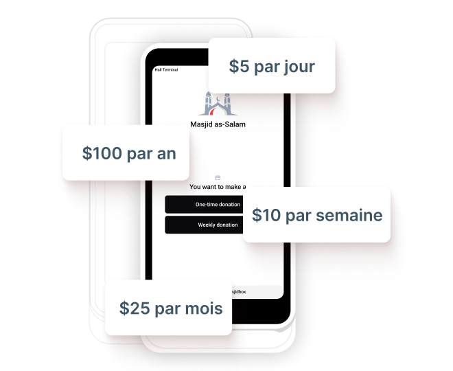 Masjidbox Terminal - Recurring donations